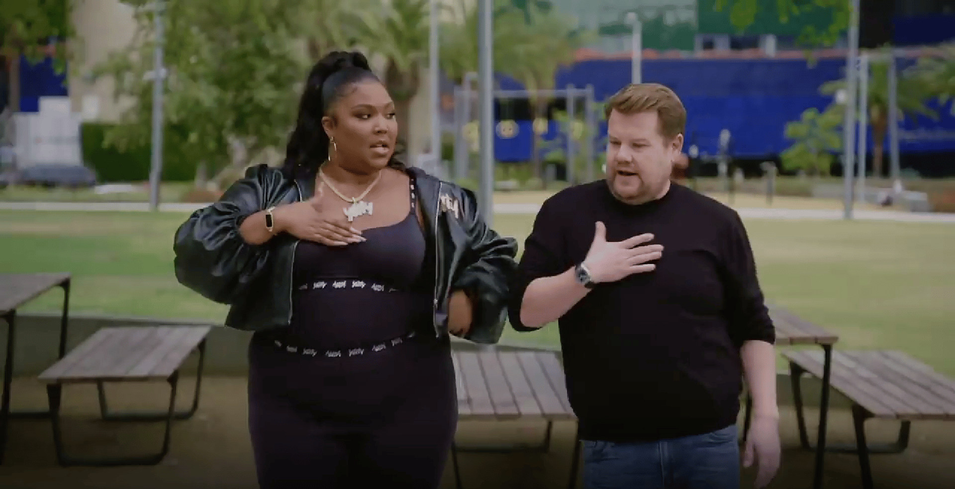 Lizzo slays Carpool Karaoke in her inclusive shapewear brand Yitty