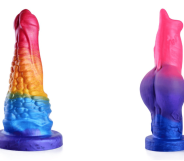 UberKinky is donating to Stonewall every time someone buys a customised Pride dildo.