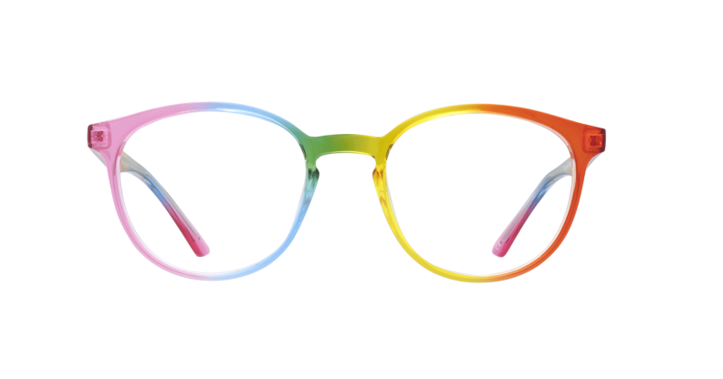 The Pride glasses are raising money for MindOut, an LGBTQ+ mental health charity. (Glasses Direct)