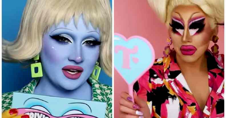 Trixie Mattel and Juno Birch are releasing a makeup collaboration on Trixie Cosmetics.