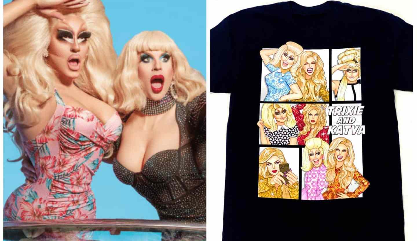 Drag Merch has officially launched in Australia and is home to Trixie Mattel, Katya, Bob The Drag Queen and Jinkx Monsoon merch.