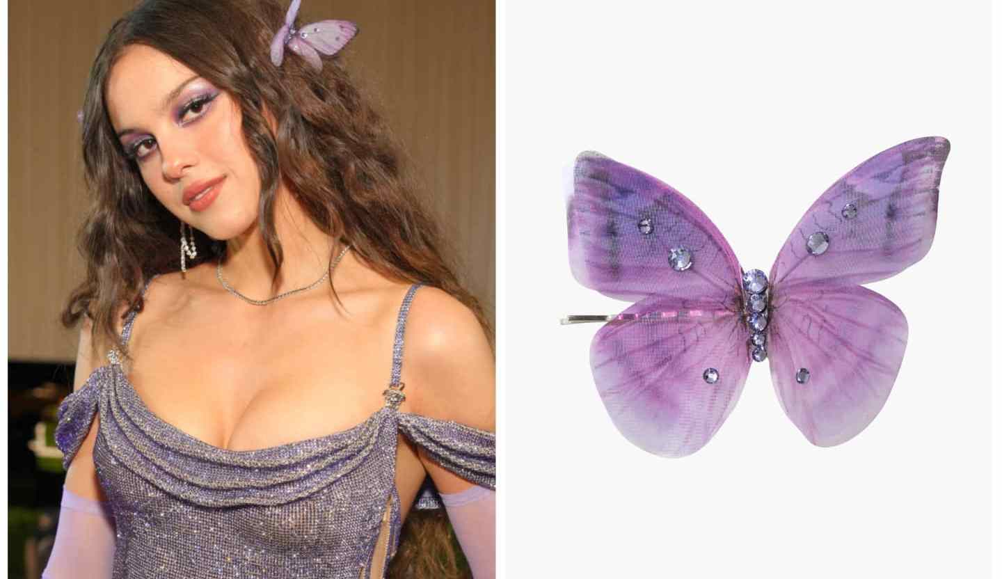 Olivia Rodrigo's Y2K butterfly clips from the Met Gala are available to buy.