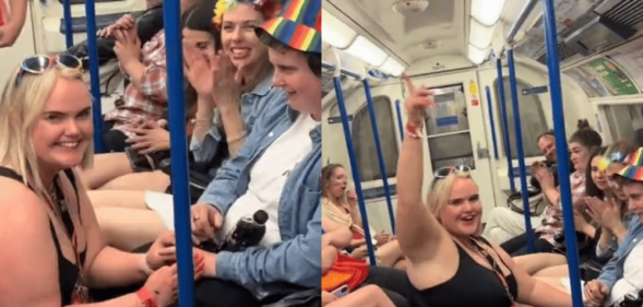 Couple Proposes during Pride Month