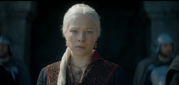 Emma D'Arcy as Rhaenyra in House of the Dragon
