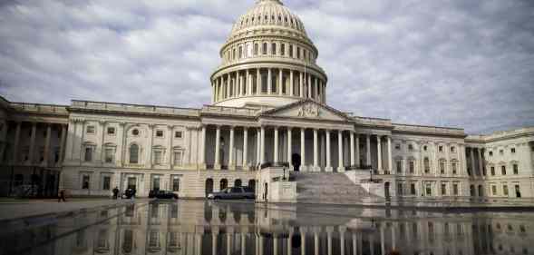 The U.S. Capitol building stands in Washington, D.C., U.S.