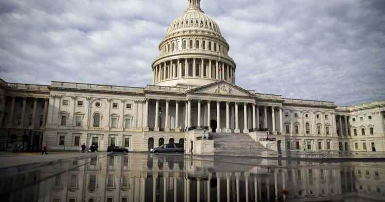 The U.S. Capitol building stands in Washington, D.C., U.S.