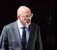 Chancellor of the Exchequer Nadhim Zahawi leaves 10 Downing Street