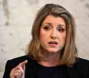 Penny Mordaunt attends the launch of her campaign to become the next leader of the Conservative party.