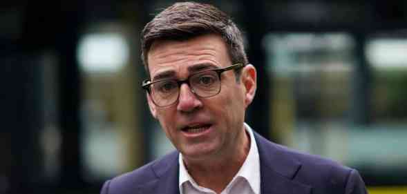 Manchester mayor Andy Burnham