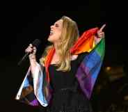Adele performs on stage as American Express present BST Hyde Park in Hyde Park on July 02, 2022 in London, England.