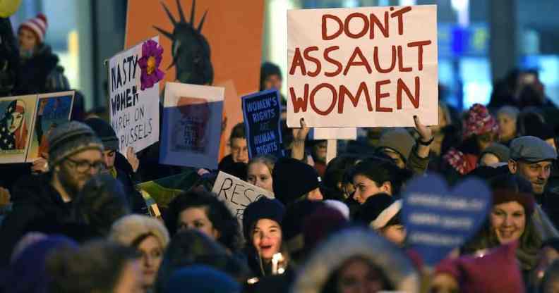Women's March in Brussels, January 2017