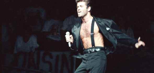 Photo of George Michael.