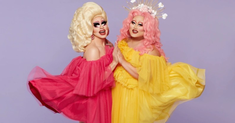 Drag Race icons Trixie Mattel and Kim Chi are teaming up to release the ultimate makeup collection