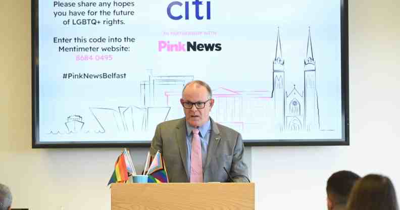 Leigh Meyer, Belfast Site Head and Global Head of FXLM at Citi, spoke about the importance of diversity in the workplace.