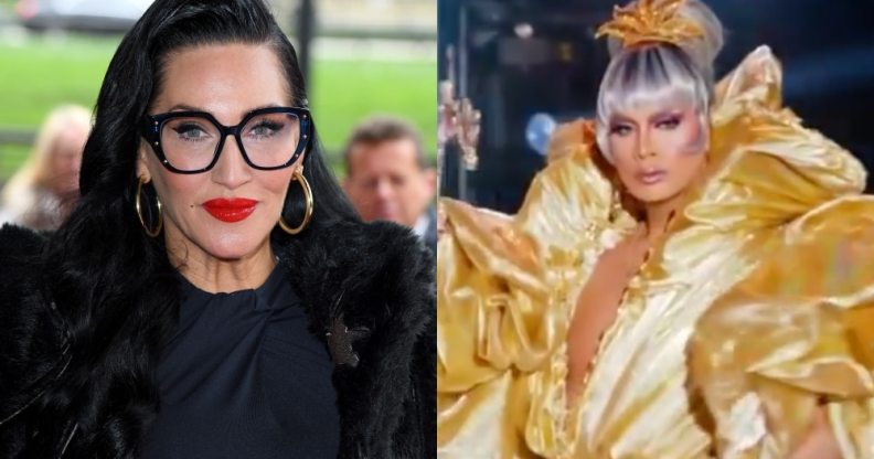 Michelle Visage (left) and Raja (right)