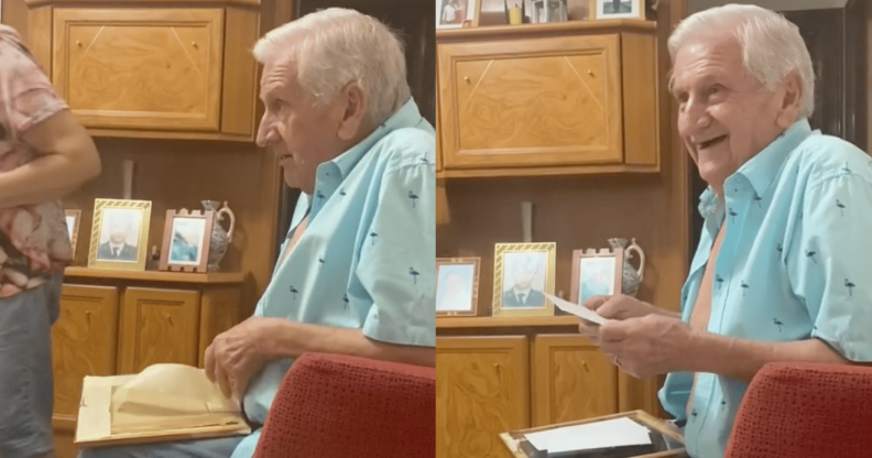 Trans man's grandpa melts hearts with beautiful gesture of support