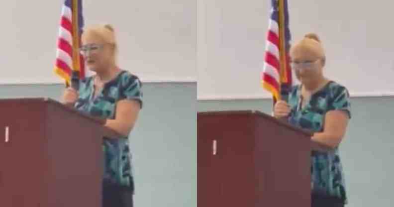 anti trans Florida school board candidate Alisabeth Janai Lancaster