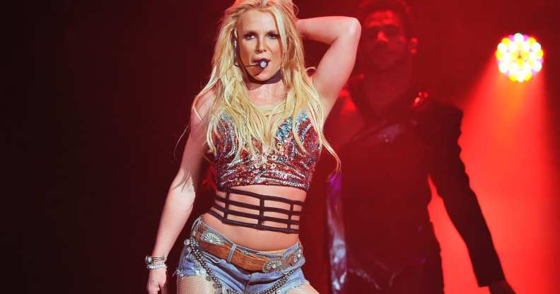 Britney Spears performing in 2016. (Steve Jennings_WireImage)