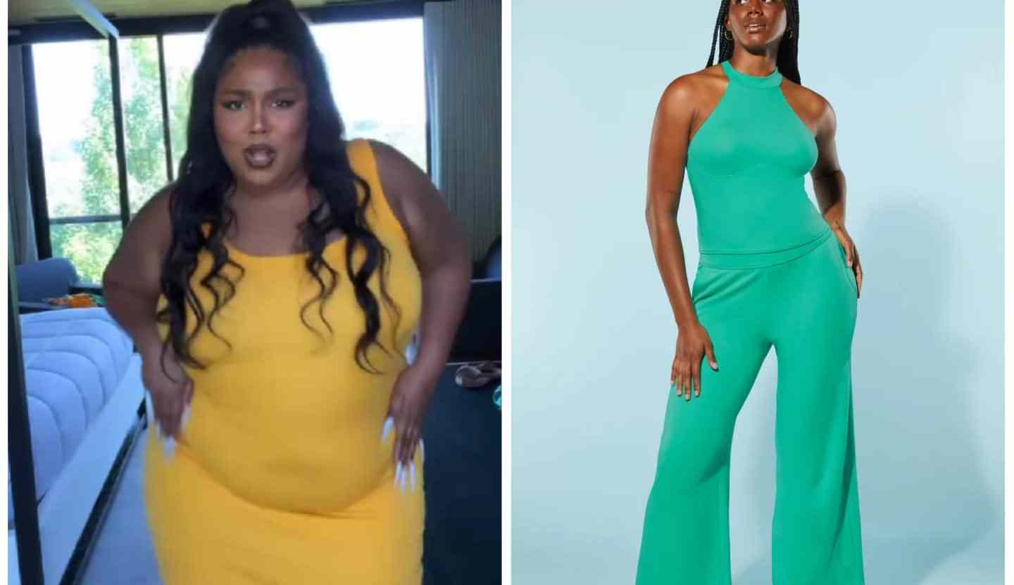 Lizzo has revealed the new colourful loungewear collection from her inclusive brand, Yitty. (Instagram/Fabletics)