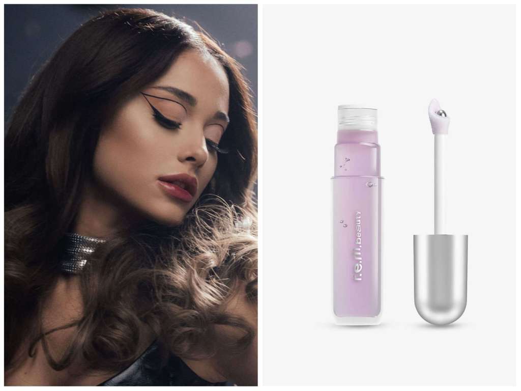 Ariana Grande has launched her R.E.M. beauty line exclusively at Selfridges in the UK. (R.E.M. Beauty)