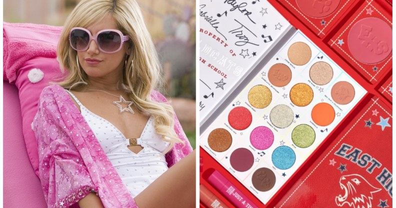 Colourpop is releasing a High School Musical makeup collection. (Disney/Twitter/Colourpop)