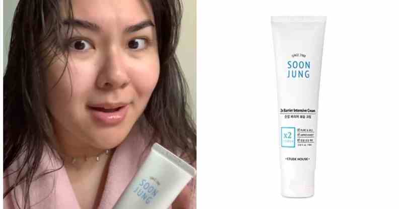 TikTok's skincare corner is loving 2x Barrier Intensive Cream from SoonJung. (@makeupfriend/TikTok)