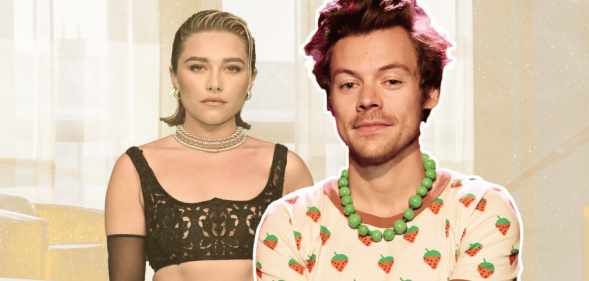 Florence Pugh and Harry Styles