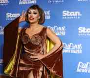 Etcetera Etcetera attends the premiere of RuPaul's Drag Race Down Under at Sydney Opera House