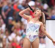 Becky Hill defends Women's Euros final performance after troll comment