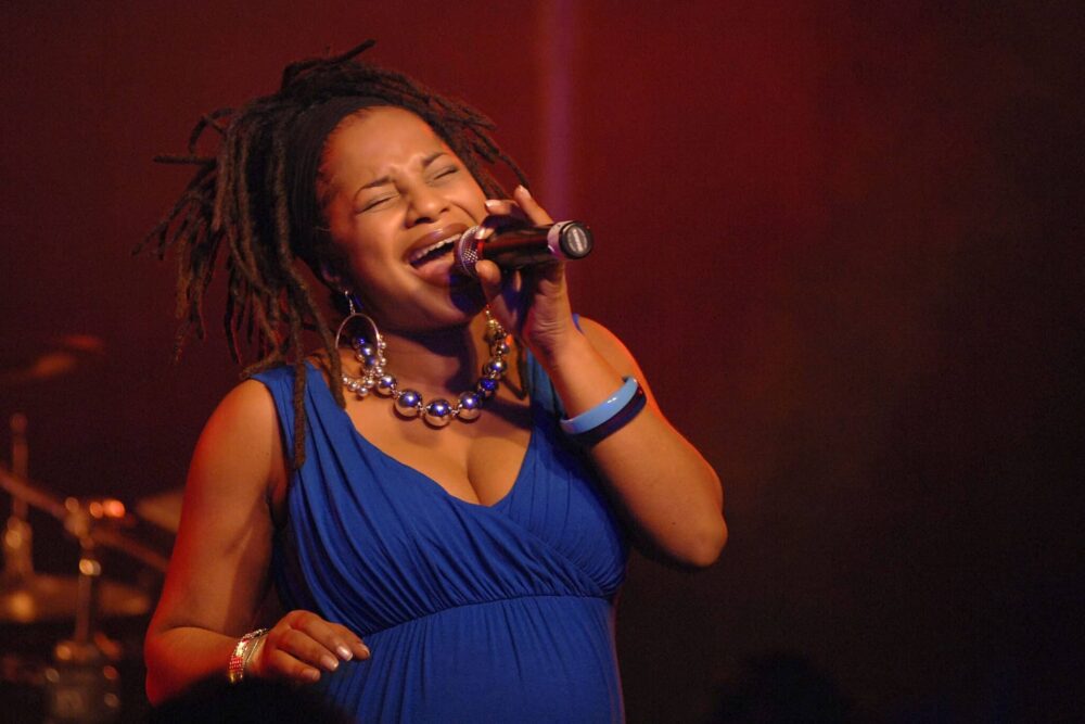 Imaani, the first Black performer to represent the UK at Eurovision.