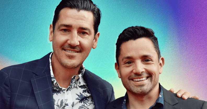 Jonathan Knight and Harley Rodriguez