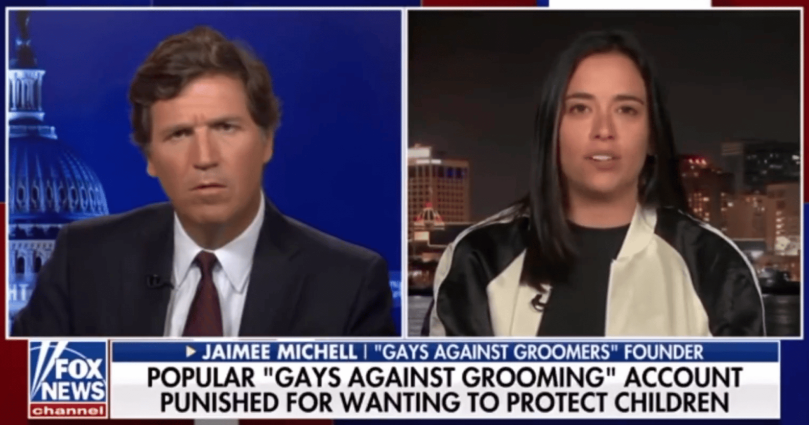 'Gays Against Groomers' founder appears on Fox News after being banned by Twitter