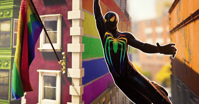 Artway on X: Ps4 Marvel :Spider-man is LGBT friendly!  🏳️‍🌈❤️😍❤️😍❤️😍🏳️‍🌈 #Spiderman #LGBT #TransIsBeautiful #love  #PlayStation #awesome #Sony #freedom #nowar #gender #happy   / X