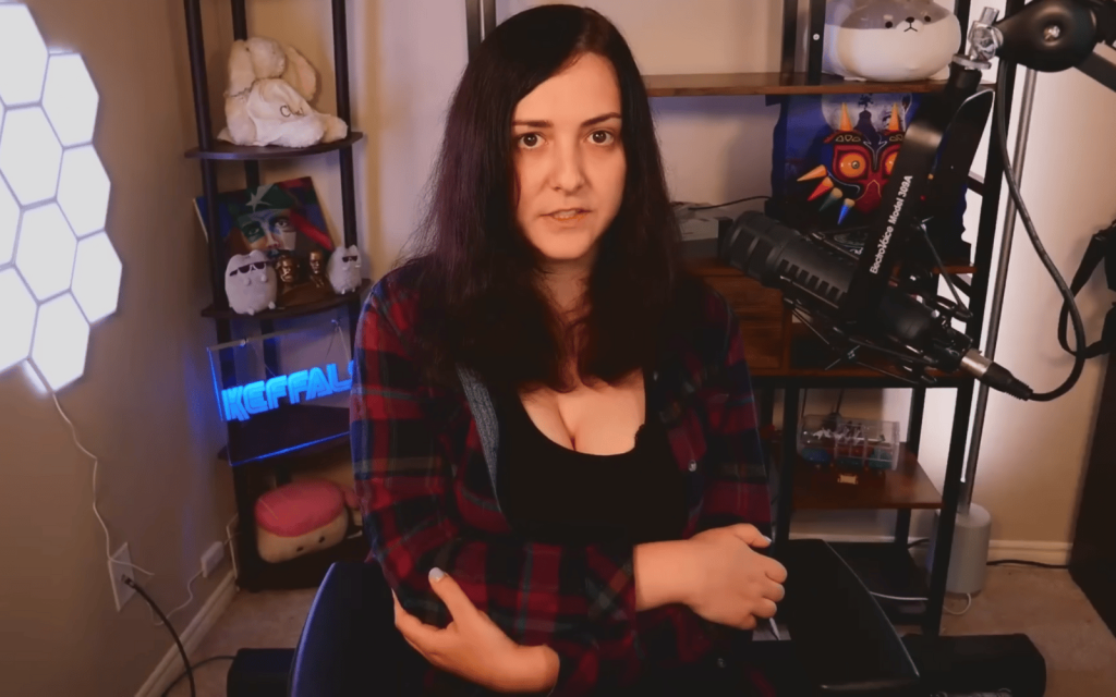 Trans Twitch streamer Keffals addressing her recent arrest.