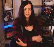 Trans Twitch streamer Keffals addressing her recent arrest.