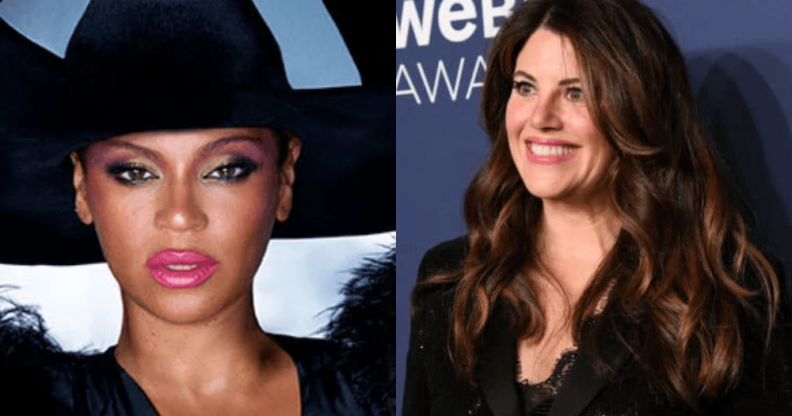 Beyonce and Monica Lewinsky