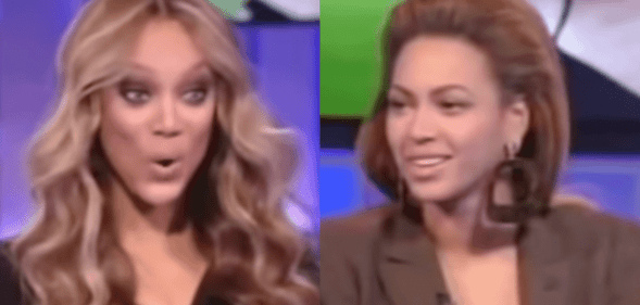 Tyra Banks and Beyoncé
