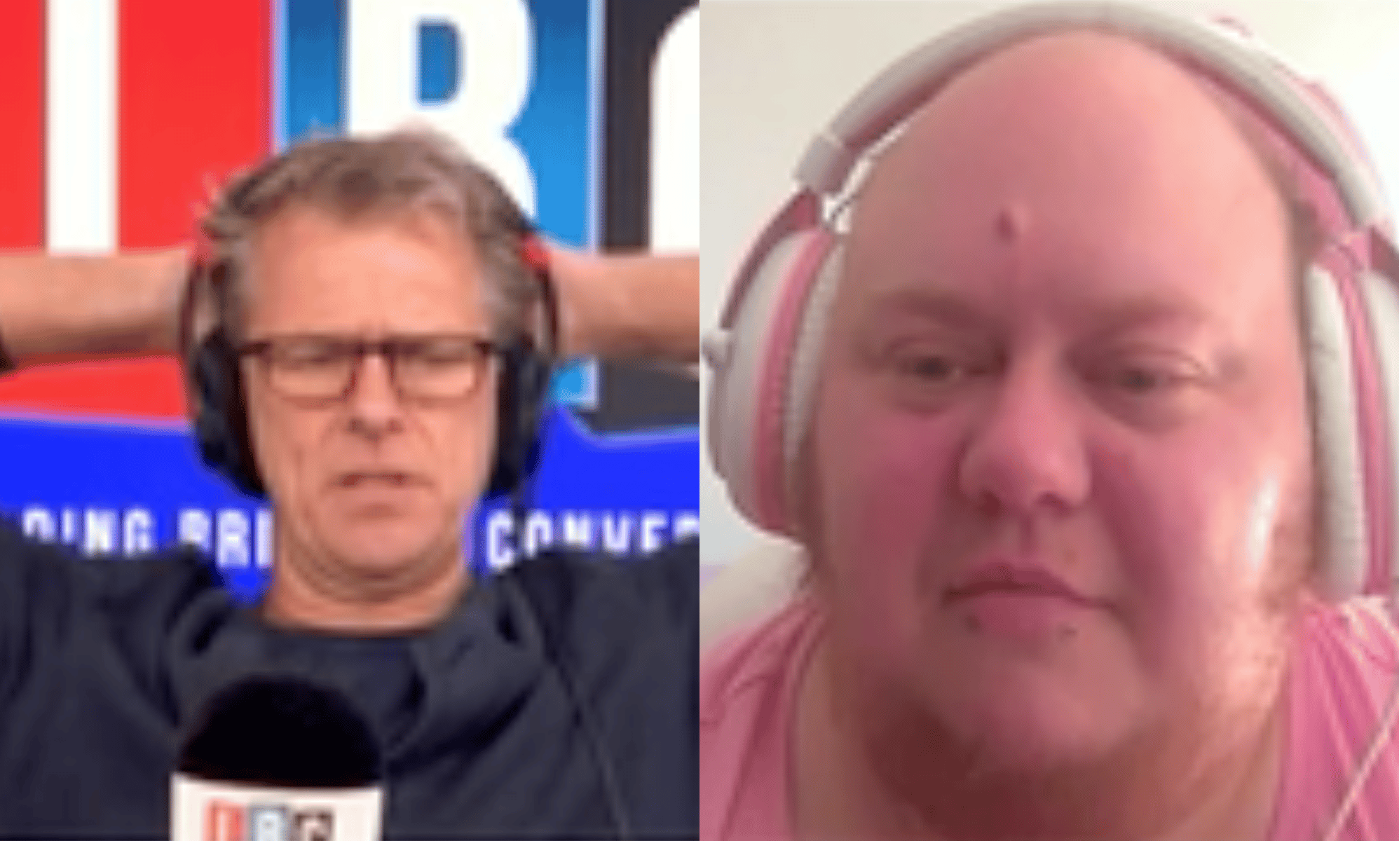 LBC: Andrew Castle schooled by activist in trans athletes debate