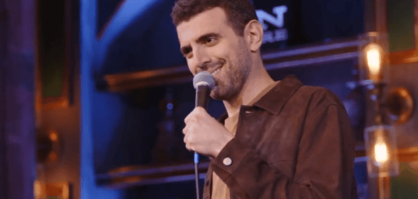 Sam Morril during his comedy special