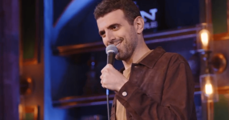 Sam Morril during his comedy special