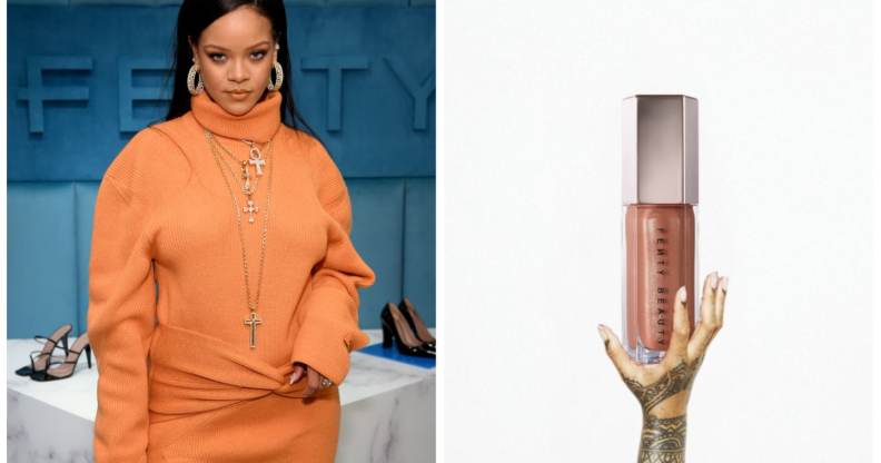 Rihanna and Fenty Beauty have trolled fans with their Super Bowl-themed post.