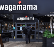 A picture of the outside of a Wagamama storefront