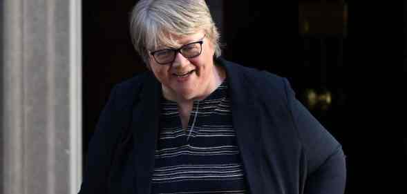 Health secretary and deputy prime minister Therese Coffey arrives at 10 Downing Street on 7 September 2022
