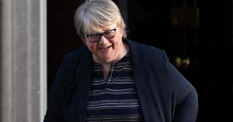 Health secretary and deputy prime minister Therese Coffey arrives at 10 Downing Street on 7 September 2022