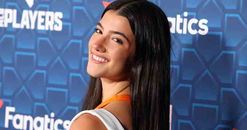 Charli D'Amelio attends Michael Rubin's MLBPA x Fanatics party at City Market Social House.