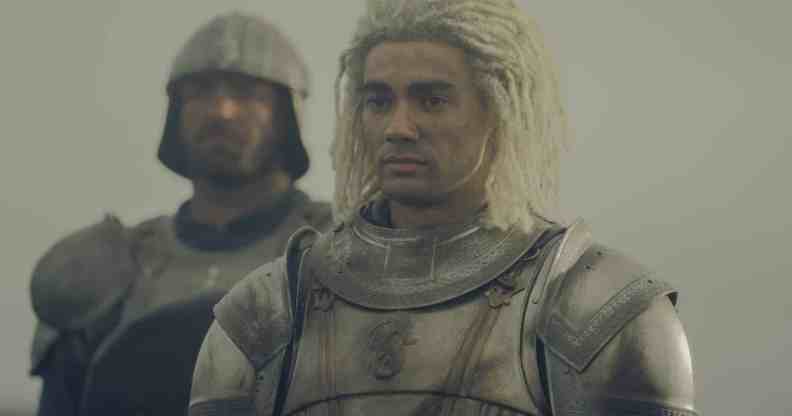 Laenor Velaryon in House of the Dragon.(HBO)