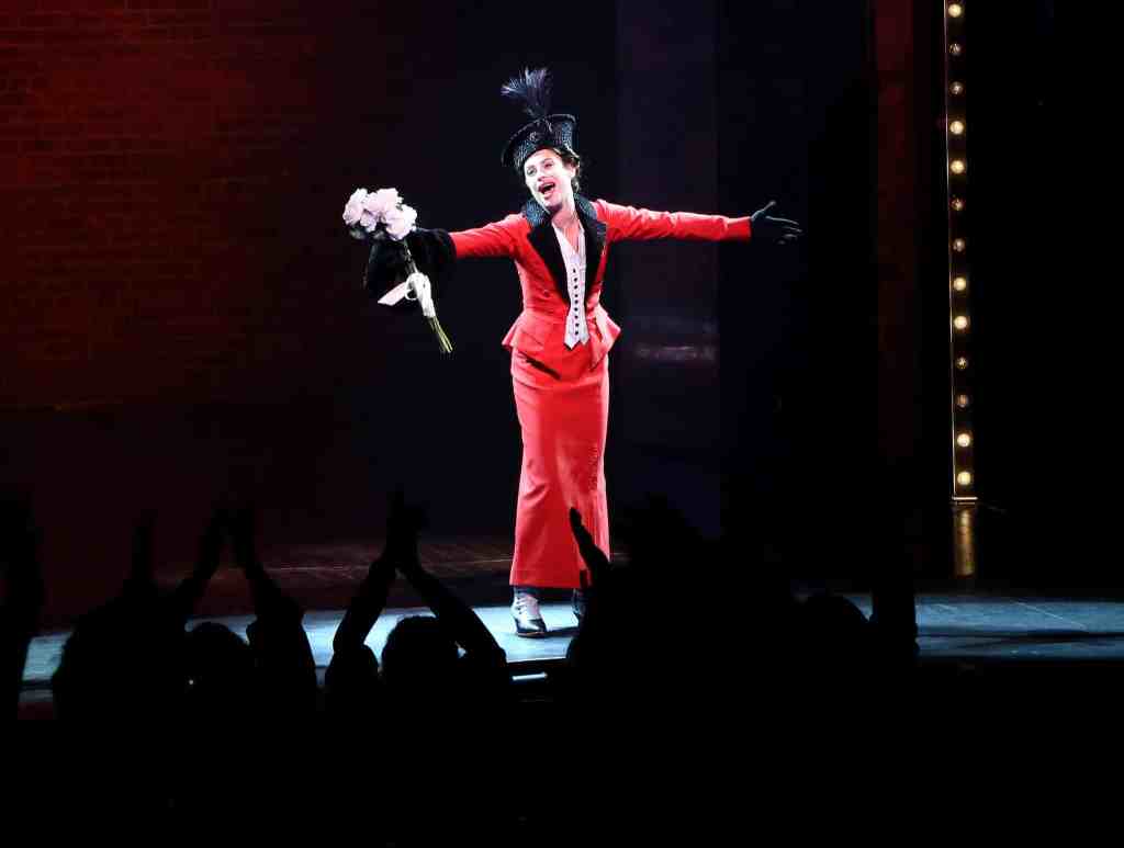 Lea Michele as Fanny Brice in "Funny Girl" on Broadway (Bruce Glikas/WireImage)