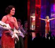 Lea Michele triumphs as Fanny Brice on Broadway. (Getty)