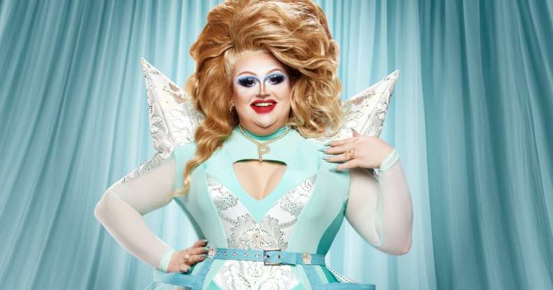 Pixie Polite from Drag Race UK. (World of Wonder_BBC_Guy Levy)