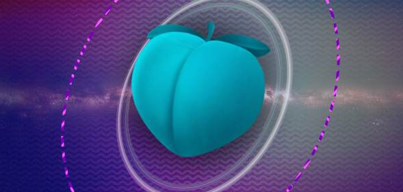 The peach emoji turned into the blue planet Uranus